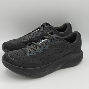 HOKA ONE ONE "Rincon 4" Men’s Cushioned Ultra-Light Athletic Shoe [Black/Black]